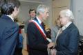 Jacques Bellier, Maire de Jouy-en-Josas et Bernadette Dupont, S�nateur des Yvelines